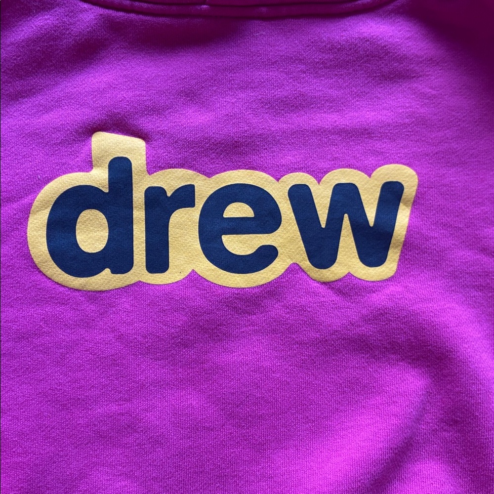 Drew House Vibrant Pink Hoodie Sweatshirt Small - Picture 3 of 5